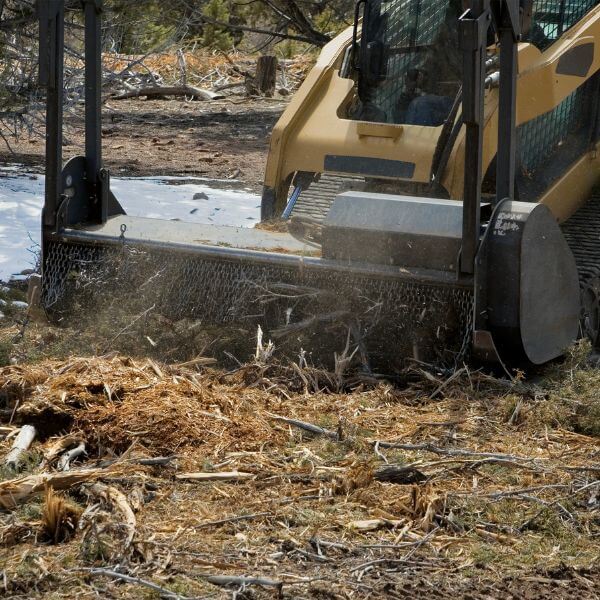 Rural Property Services NSW provide professional forestry mulching that grinds trees, shrubs and weeds into mulch right where they stand